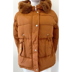 Dámská zimní bunda BX4195.57 písková - FPrice