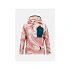 Bluza damska PEAK PERFORMANCE W Freelight Aop Polartec Alpha Hood kolor różowy