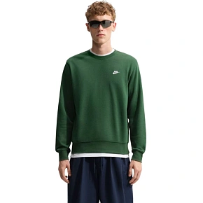 Bluza męska Nike Club FT zielona FN3888 323 pánské