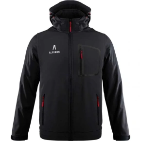 Kurtka Softshell Alpinus Stenshuvud czarna BR43371 pánské