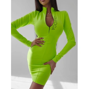 Sukienka damska 277387 neon lime - Ola Voga