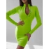Sukienka damska 277387 neon lime - Ola Voga