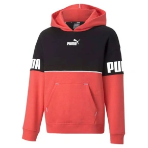 Bluza dziecięca Jr 670205 35 Czarny z koralowym - Puma