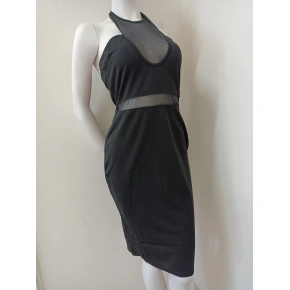 Seksowna sukienka damska 19187 czarna - Koucla