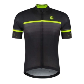 Rogelli koszulka HERO II czarny-fluor 2XL Rogelli koszulka HERO II czarny-fluor 2XL