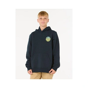 Bluza RIP CURL Wetsuit Icon Hood-Kid granatowy