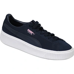 Trampki dziecięce Suede Platform 363663-03 Czarny - Puma