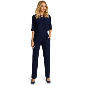 Kombinezon damski M334 granatowy - Made Of Emotion