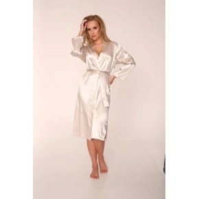 Szlafrok damski CLASSIC 798 jasnoniebieski - DE LAFENSE