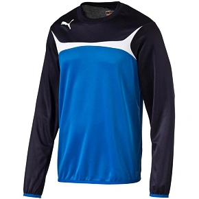Bluza męska Puma Esito 3 Trainig Sweat niebiesko-czarna 653967 02 pánské Bluza męska Puma Esito 3 Trainig Sweat niebiesko-czarna 653967 02 pánské