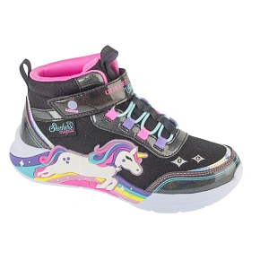 Skechers S-Lights: Unicorn Chaser - Jumping Magic 303302L-BKMT Czarne 28 Skechers S-Lights: Unicorn Chaser - Jumping Magic 303302L-BKMT Czarne 28