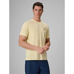T-shirt regular z nadrukiem męski 4F 4FRSS26TTSHM4293-73S