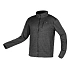 Bluza rozpinana OUTDOOR, pique, szara, rozmiar S