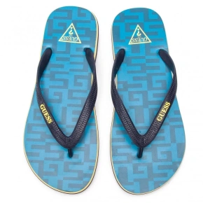 Japonki plażowe F92Z08-B00H niebieski - GUESS