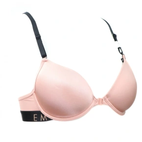 Biustonosz na fiszbinach 164265 9A210 13270 różowy - Emporio Armani