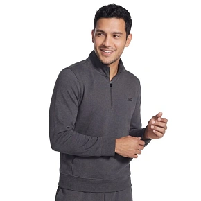 Skechers Weekend Easy 1/4 Zip LT269-BKCC Czarne L Skechers Weekend Easy 1/4 Zip LT269-BKCC Czarne L