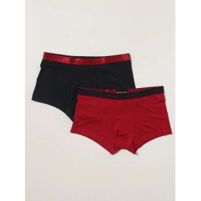 Szorty męskie 2 pack - 111210 1A598 - 50235 - czarny/czerwony Emporio Armani