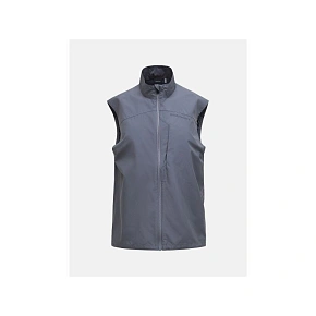 Kamizelka męska PEAK PERFORMANCE M Glider Wind Vest kolor szary pánské Kamizelka męska PEAK PERFORMANCE M Glider Wind Vest kolor szary pánské