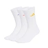 Skarpety adidas Cushioned Sportswear Crew 3 pary białe KQ6760