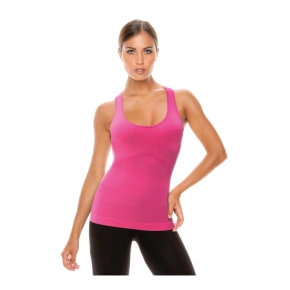 Damski bezszwowy podkoszulek sportowy Canotta 3 active-fit - Intimidea