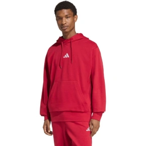 Bluza męska adidas Essentials Feelcozy Hoodie czerwona KC0907 pánské
