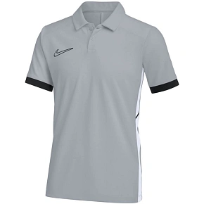 Koszulka dla dzieci Nike Dri-Fit Academy Polo szara FZ9763 012 Koszulka dla dzieci Nike Dri-Fit Academy Polo szara FZ9763 012