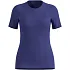 Bielizna termoaktywna z długim rękawem Odlo BL TOP crew neck s/s MERINO 200 niebieska