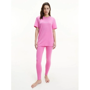 Damski top od piżamy QS6756E - TO3 - Hollywood różowy - Calvin Klein