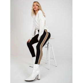 Legginsy damskie VI LG 5020.17X czarny z beżowym - FPrice