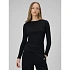 Longsleeve slim z prążkowanej dzianiny damski 4F 4FRAW25TLONF656-20S dámské