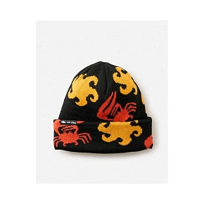 Czapka RIP CURL FUN TIMES BEANIE - BOY czarna Czapka RIP CURL FUN TIMES BEANIE - BOY czarna