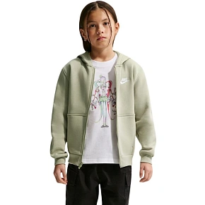 Bluza dla dzieci Nike Sportswear Club Fleece jasnozielona FD3004 304 M Bluza dla dzieci Nike Sportswear Club Fleece jasnozielona FD3004 304 M