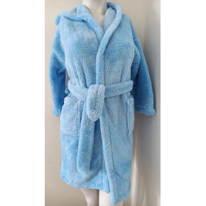 AKCE Szlafrok dziecięcy Lilly 9119 niebieski - Vestis