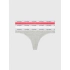 Stringi damskie 3Pack 000QD5209E NP4 Multicolour - Calvin Klein