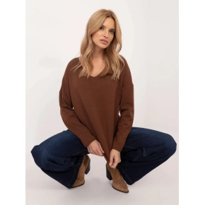 Bluzka DHJ BZ 19238.26 brązowy - FPrice