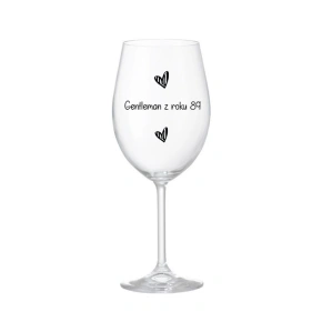 PRINCE NAJDU, AŽ DOPIJU VÍNO. - čirá sklenice na víno 350 ml