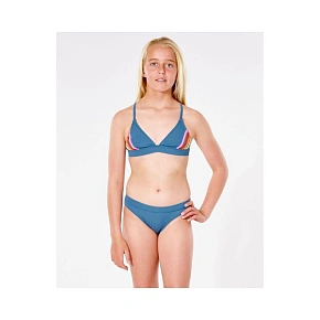 Bikini RIP CURL Surf Revival Bikini - Girl - niebieski Bikini RIP CURL Surf Revival Bikini - Girl - niebieski