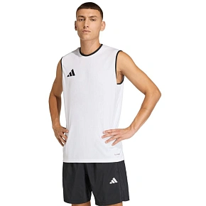 Koszulka męska adidas Entrada 26 Sleeveless Jersey biała KB3928 pánské