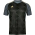 Koszulka męska adidas miCond22 Jersey szaro-czarna HB5392 pánské