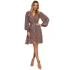 Wrap dress M576 - Moe