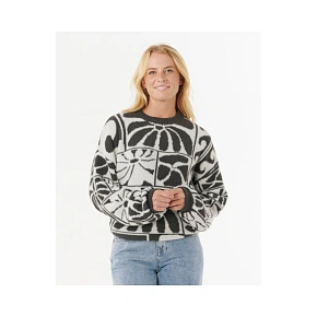 Sweter RIP CURL AOTS-TY WILLIAMS JACQUARD CREW czarny Sweter RIP CURL AOTS-TY WILLIAMS JACQUARD CREW czarny
