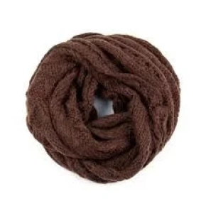 Szalik damski 13307 brązowy - Art of Polo