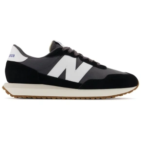 Sneakersy męskie New Balance buty lifestylowe sportowe ze skóry zamszowej czarne (MS237GA) Sneakersy męskie New Balance buty lifestylowe sportowe ze skóry zamszowej czarne (MS237GA)