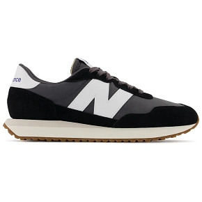 Sneakersy męskie New Balance buty lifestylowe sportowe ze skóry zamszowej czarne (MS237GA) Sneakersy męskie New Balance buty lifestylowe sportowe ze skóry zamszowej czarne (MS237GA)