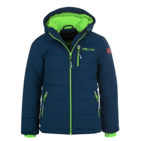 Kurtka narciarska dziecięca Trollkids Kids Hemsedal Snow Jacket XT navy z odblaskami granatowa (513-100) Kurtka narciarska dziecięca Trollkids Kids Hemsedal Snow Jacket XT navy z odblaskami granatowa (513-100)
