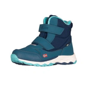 Buty zimowe dziecięce Trollkids Kids Hafjell Winter Boots śniegowce wodoodporne na rzepy niebieskie (264-102) Buty zimowe dziecięce Trollkids Kids Hafjell Winter Boots śniegowce wodoodporne na rzepy niebieskie (264-102)