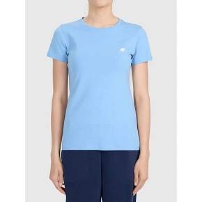 T-shirt slim z kolekcji basic damski 4F 4FWMM00TTSHF3306-32S T-shirt slim z kolekcji basic damski 4F 4FWMM00TTSHF3306-32S