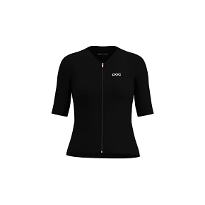 Koszulka rowerowa POC W's Raceday S/S Jersey czarna Koszulka rowerowa POC W's Raceday S/S Jersey czarna