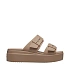 Klapki damskie Crocs Brooklyn Low beżowe 207431 2Q9 38-39