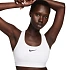 Stanik sportowy Nike Swoosh Medium Support biały DX6821 100 XL